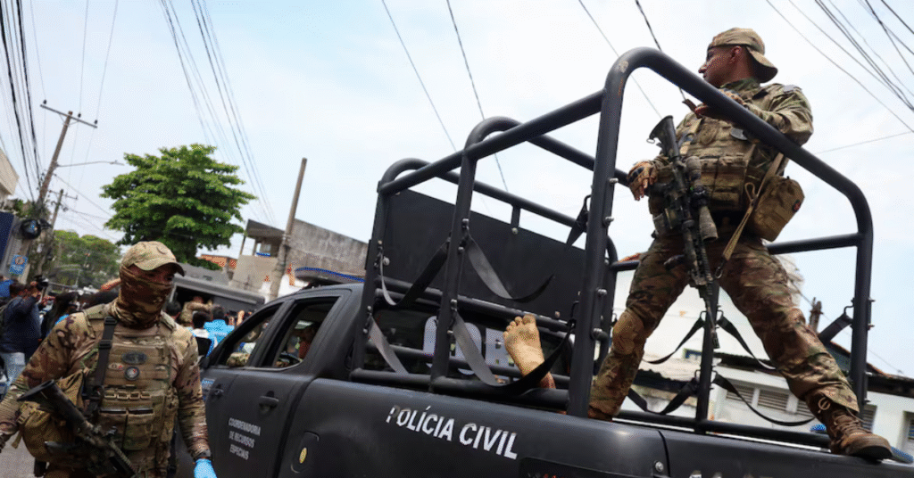 রিও ডি জেনেইরোতে পুলিশের অভিযানে