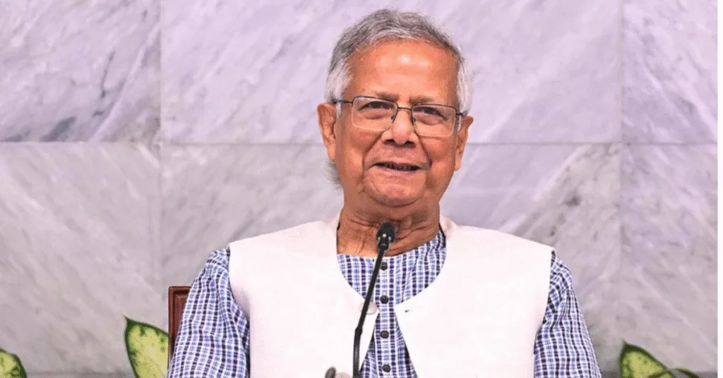 অন্তর্বর্তী সরকারের উপদেষ্টা ড. মুহাম্মদ ইউনূস