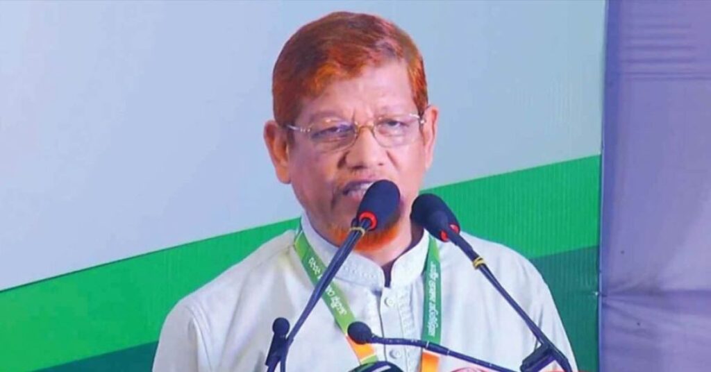 বাংলাদেশ জামায়াতে ইসলামীর সেক্রেটারী জেনারেল হামিদুর রহমান আজাদ