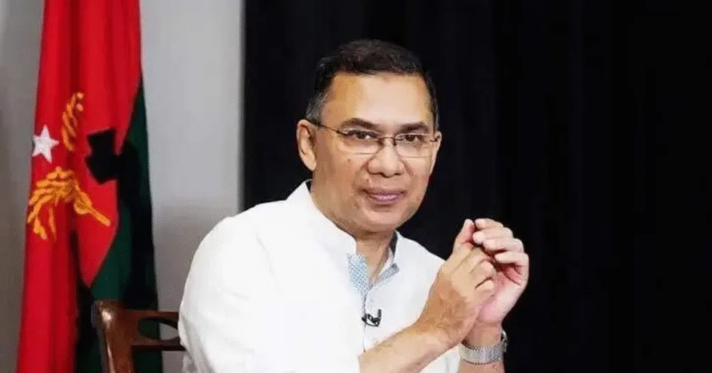 বিএনপির ভারপ্রাপ্ত চেয়ারম্যান তারেক রহমান
