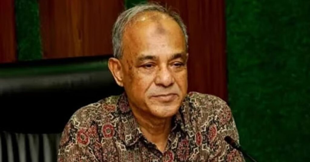 স্বরাষ্ট্র উপদেষ্টা লেফটেন্যান্ট জেনারেল (অব.) মো. জাহাঙ্গীর আলম চৌধুরী