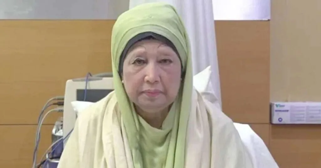 বিএনপি চেয়ারপারসন ও সাবেক প্রধানমন্ত্রী বেগম খালেদা জিয়া