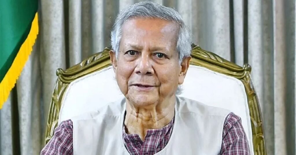 প্রধান উপদেষ্টা ড. মুহাম্মদ ইউনূস