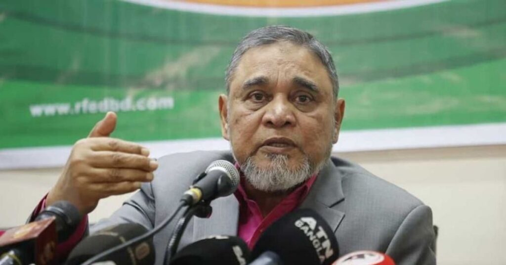 সিইসি এ এম এম নাসির উদ্দিন