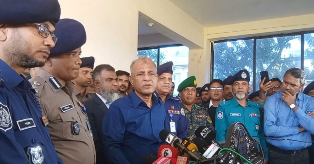 বরিশাল পুলিশ লাইনে মো. জাহাঙ্গীর আলম চৌধুরী