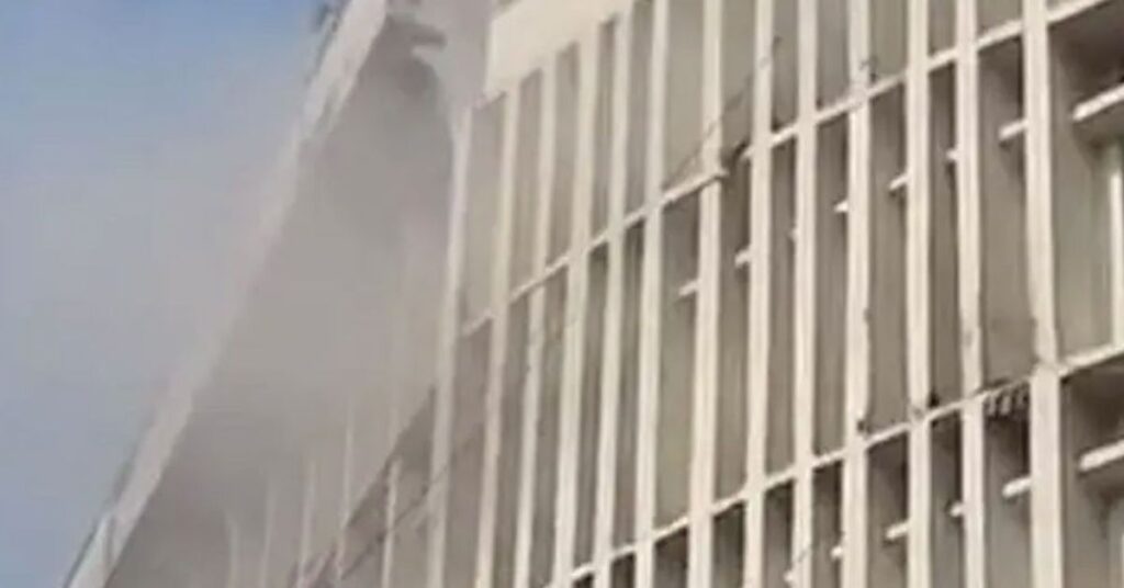 শাহবাগের পিজি হাসপাতালে আগুন