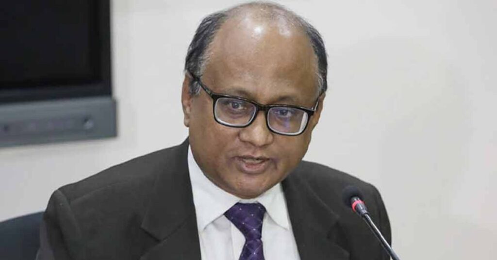 সিলেটে দুদক কার্যালয়ের উদ্বোধনে বক্তব্য দিচ্ছেন চেয়ারম্যান আবদুল মোমেন