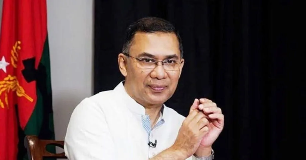 বিএনপির ভারপ্রাপ্ত চেয়ারম্যান তারেক রহমান