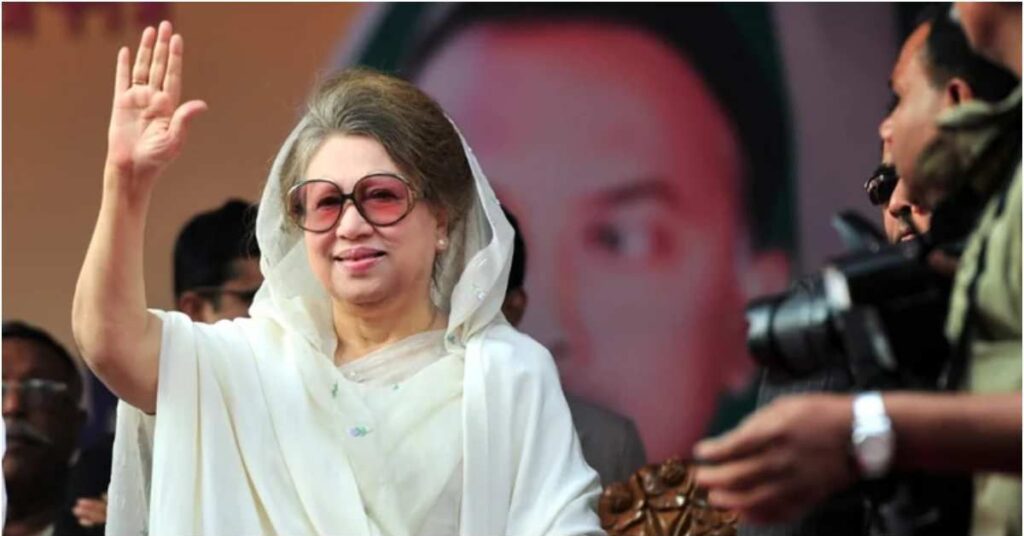 বিএনপির চেয়ারপারসন ও সাবেক প্রধানমন্ত্রী বেগম খালেদা জিয়া