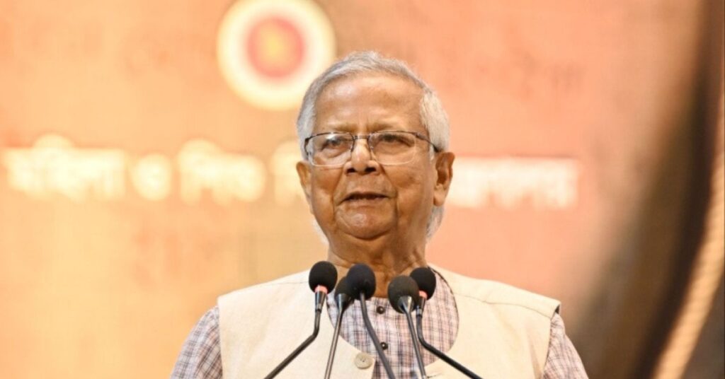 বেগম রোকেয়া দিবসে নারীশক্তিকে কেন্দ্র করে বক্তব্য দিচ্ছেন প্রধান উপদেষ্টা ড. ইউনূস