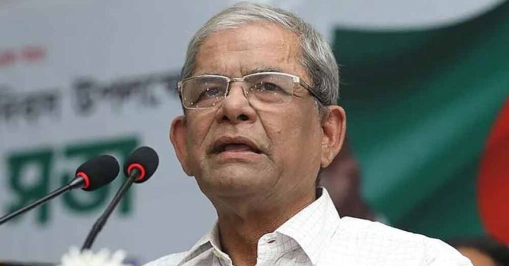 বিএনপি মহাসচিব মির্জা ফখরুল
