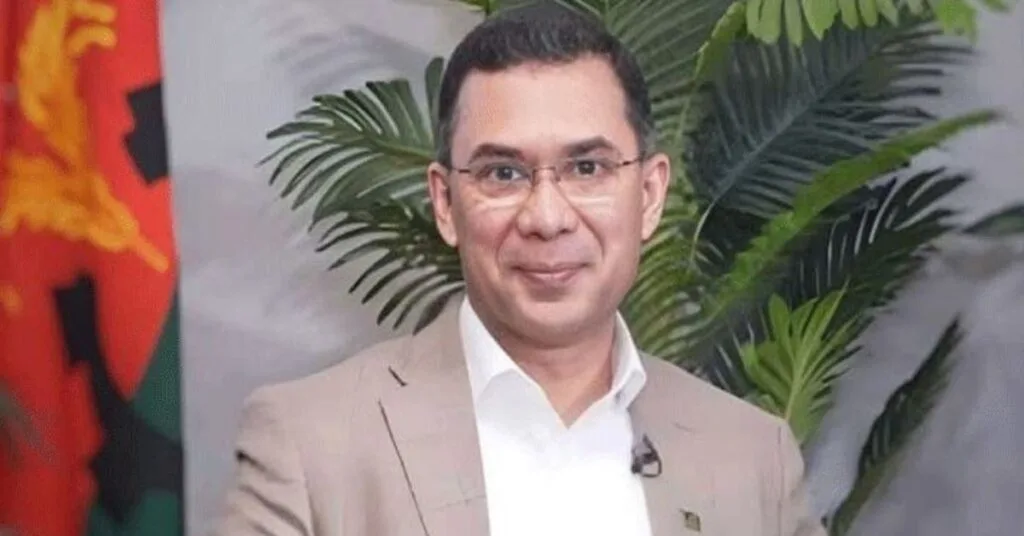 বিএনপির ভারপ্রাপ্ত চেয়ারম্যান তারেক রহমান
